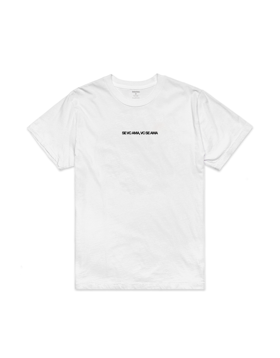 Camiseta Sidoka Se Vc Se Ama Branca