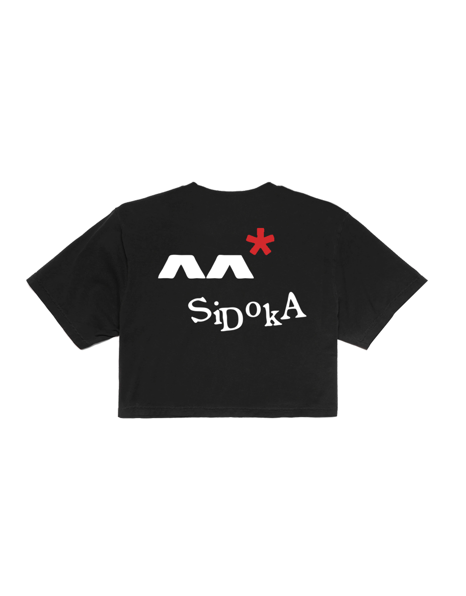 Cropped Tenho Motivos Sidoka Preto