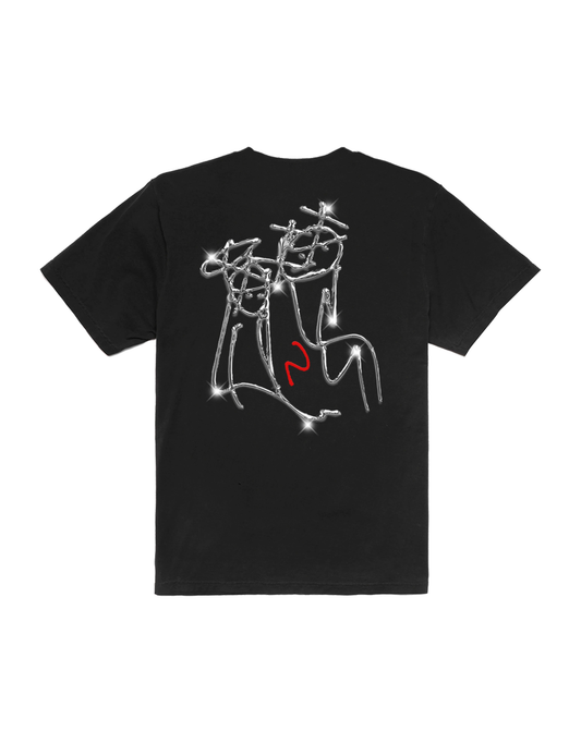 Camiseta Sidoka Capa Se Vc N Ama Preta