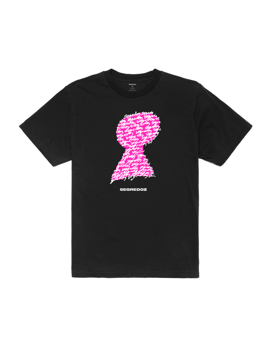 Camiseta Sidoka Segredoz Preta