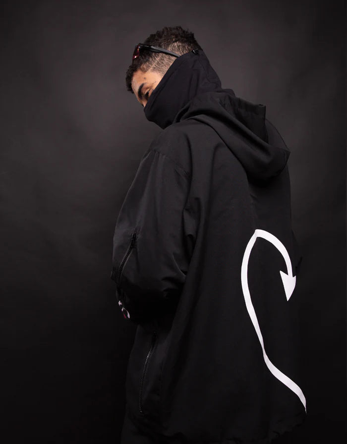 Jaqueta Anorak Sidoka & Intactoz x Kace Preta